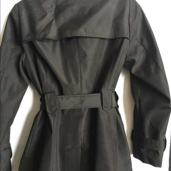 Calvin Klein Spring Coat. Size S or about 8.Black - Picture 3 of 6